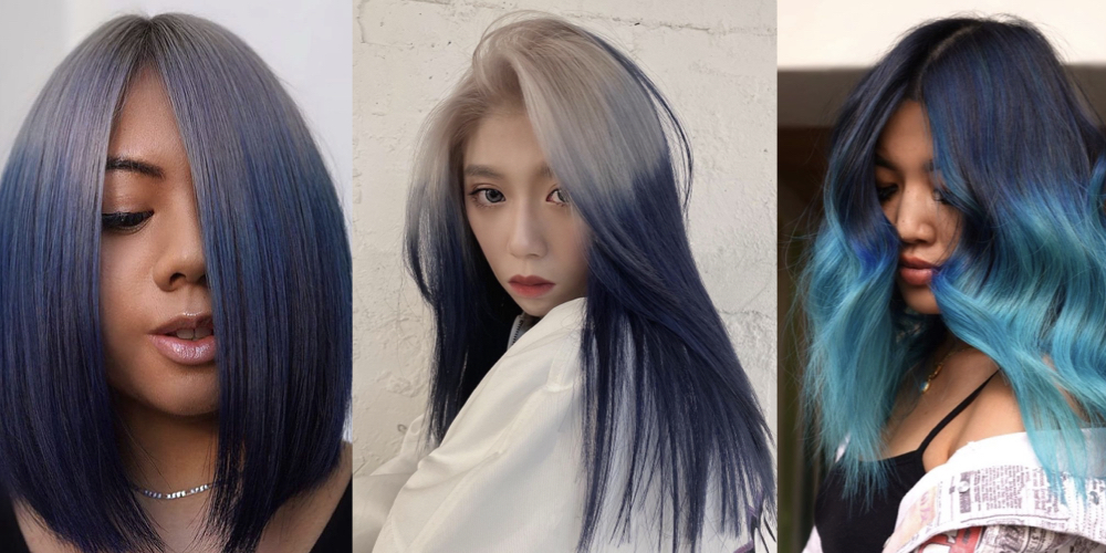 6. "Step-by-Step Guide to DIY Asian Hair Blue Ombre" - wide 2