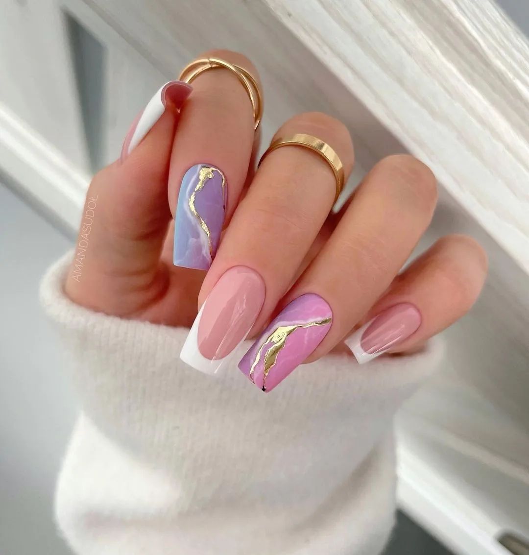 Long Square Nails Are Trending Right Now And Theyre The Perfect Base For Nail  Art