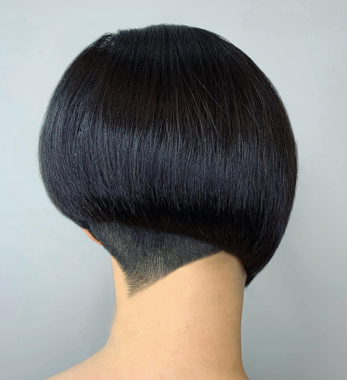 Shaved Black Undercut Hairstyle