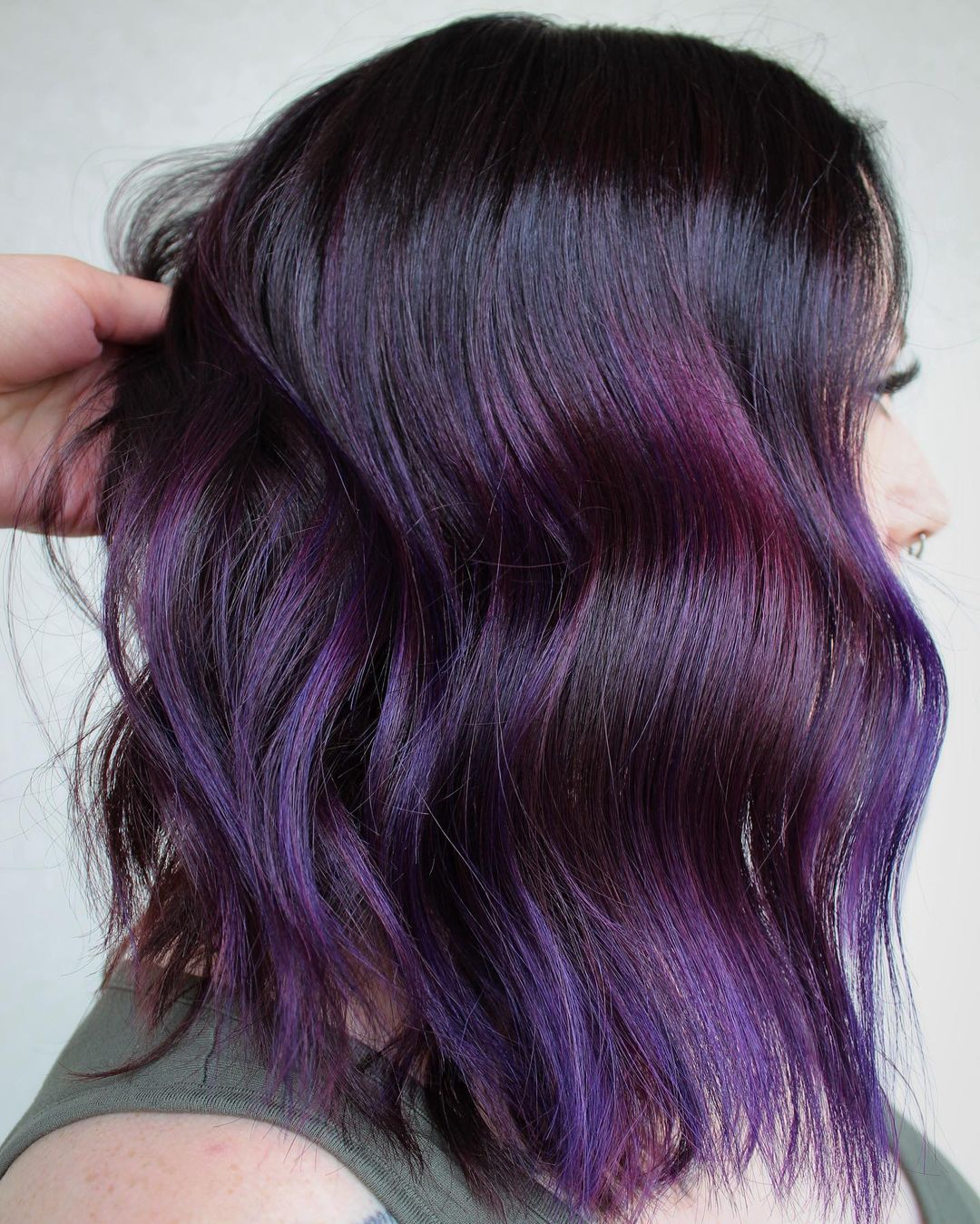 40 Trendy Purple Highlights Ideas to Show Your Hair Colorist - Hair Adviser