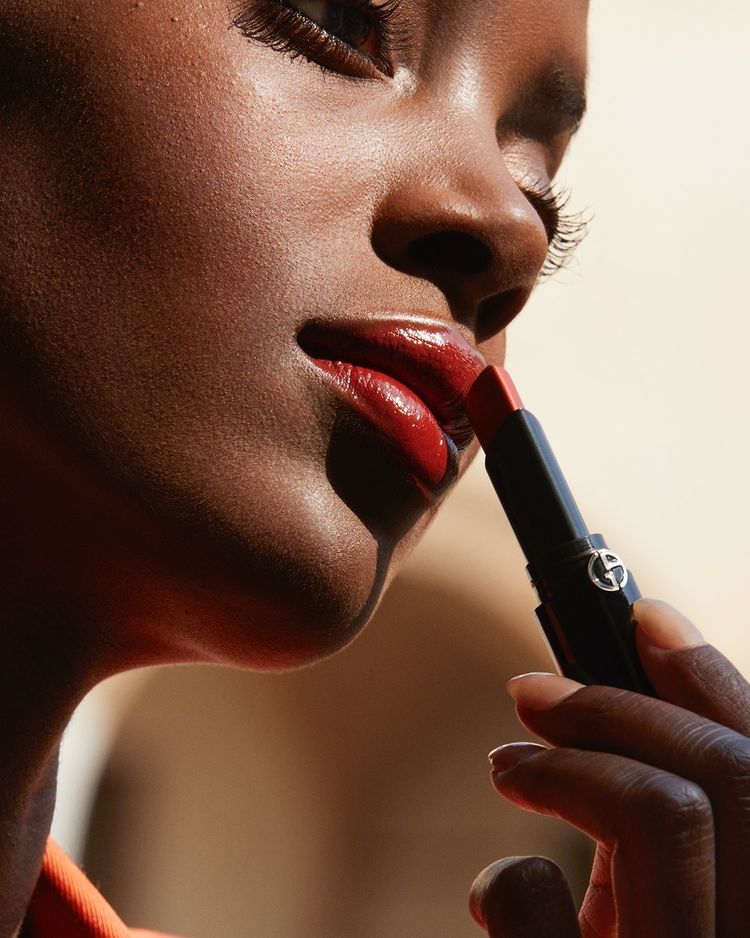 Giorgio Armani Dark Red Lipstick